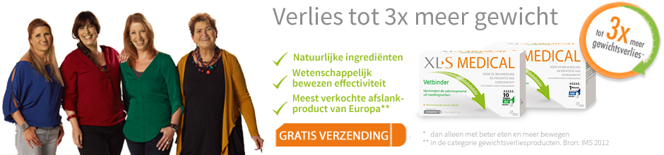 Tien kilo meer afvallen in drie maanden