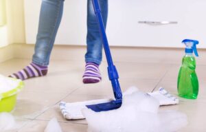 Vloer schoonmaken