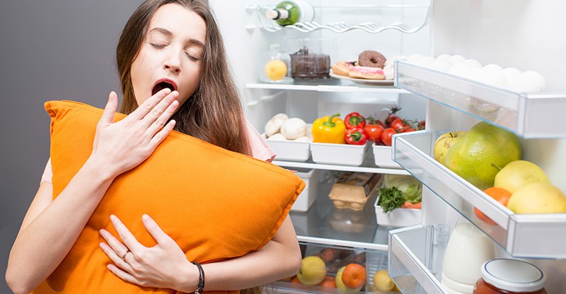 Beter Slapen door Voeding